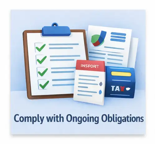 Comply Ongoing Obligations