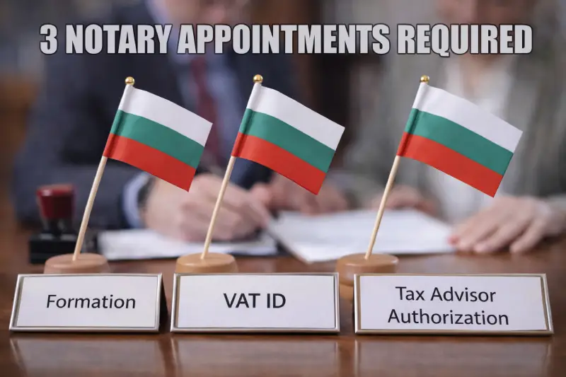 3 Notary dates mandatory