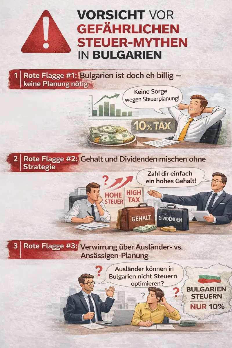Bulgarien Steuer Mythen