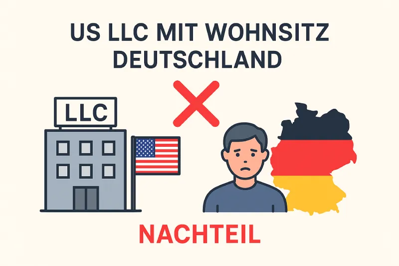US LLC gründen mit Wohnsitz Deutschland