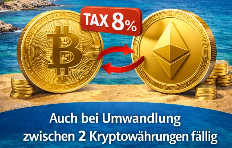 Zypern 8% Krypto Steuer